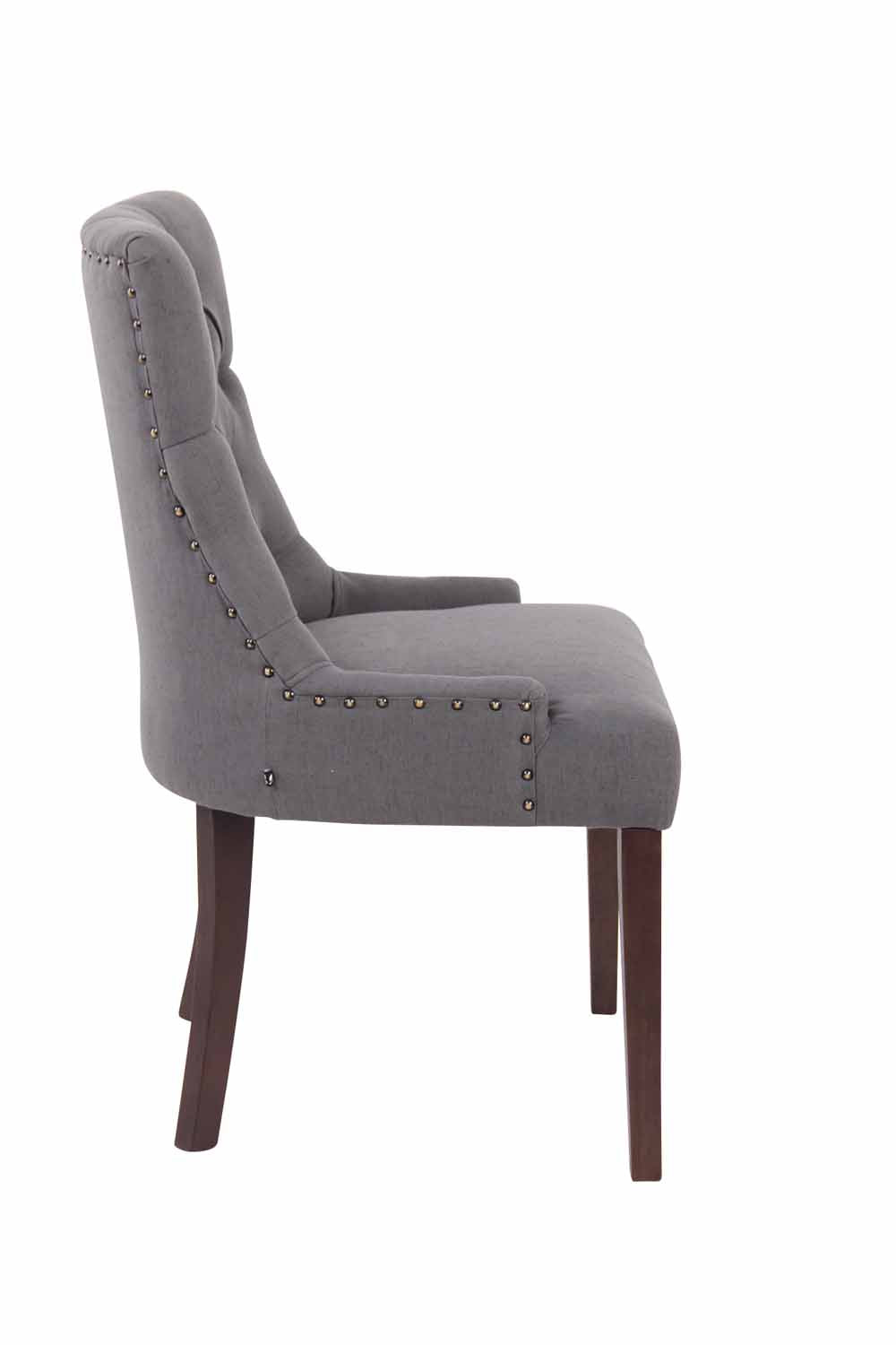 Set van 2 eetkamerstoelen Aberdeen antiek,donkergrijs dunkelgrau
