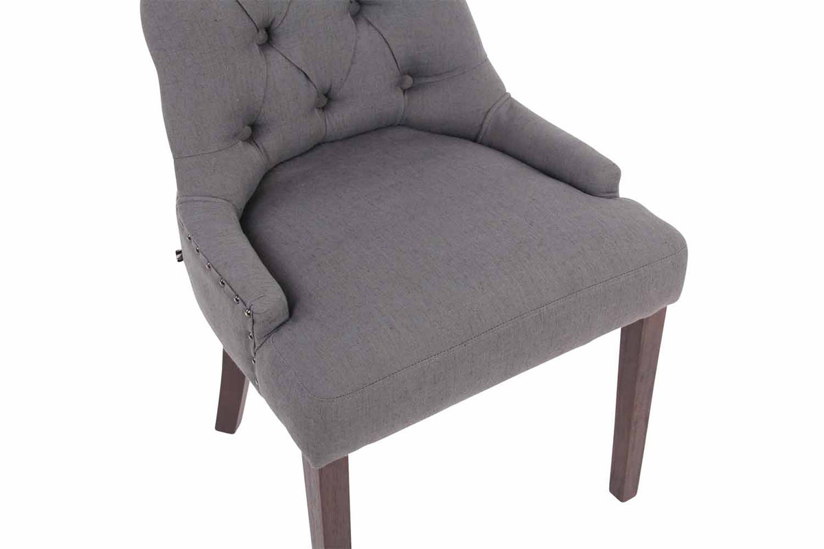 Set van 2 eetkamerstoelen Aberdeen antiek,donkergrijs dunkelgrau