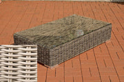 Salontafel Ariano 100 x 50 cm parelwit perlweiß