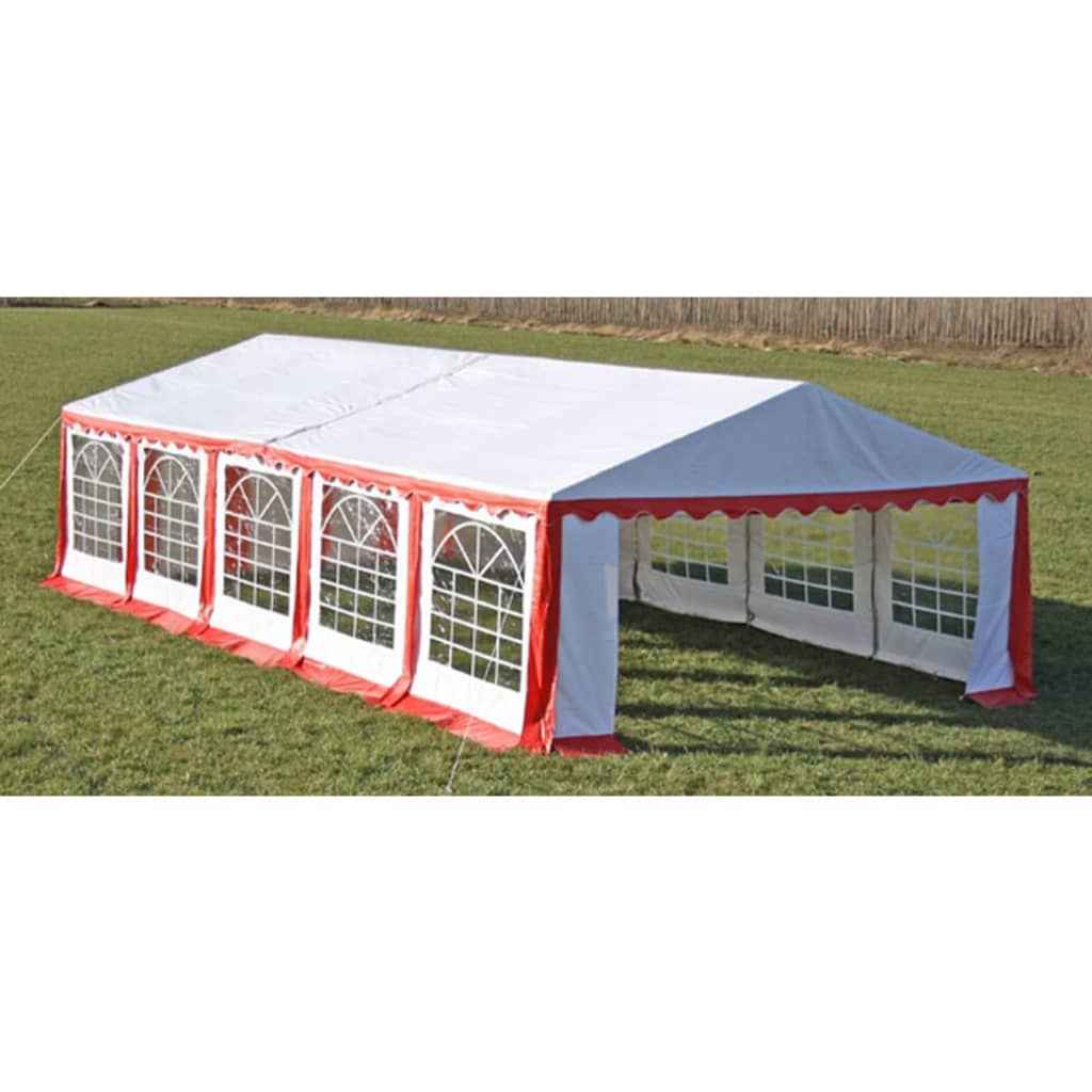 vidaXL Partytent 10x5 m rood