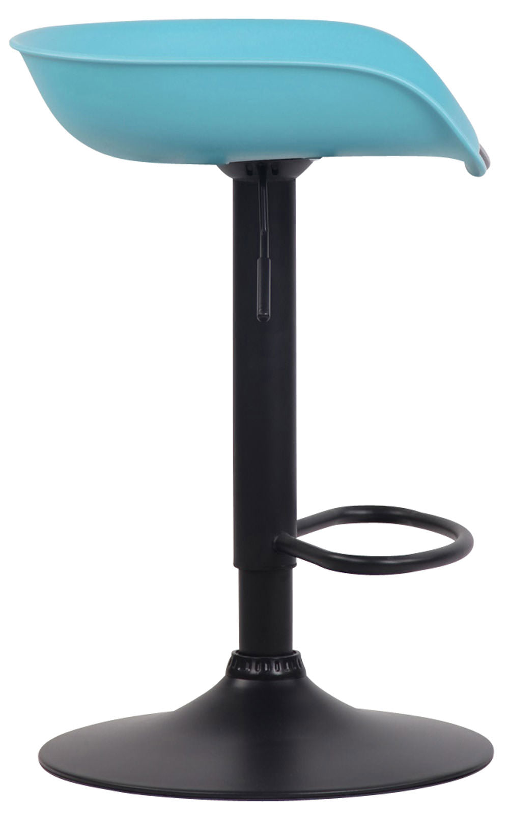 Barkruk Anaheim Kunststof blauw,zwart blau