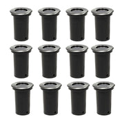 vidaXL Grondspots voor buiten 12 stuks rond - Aashly