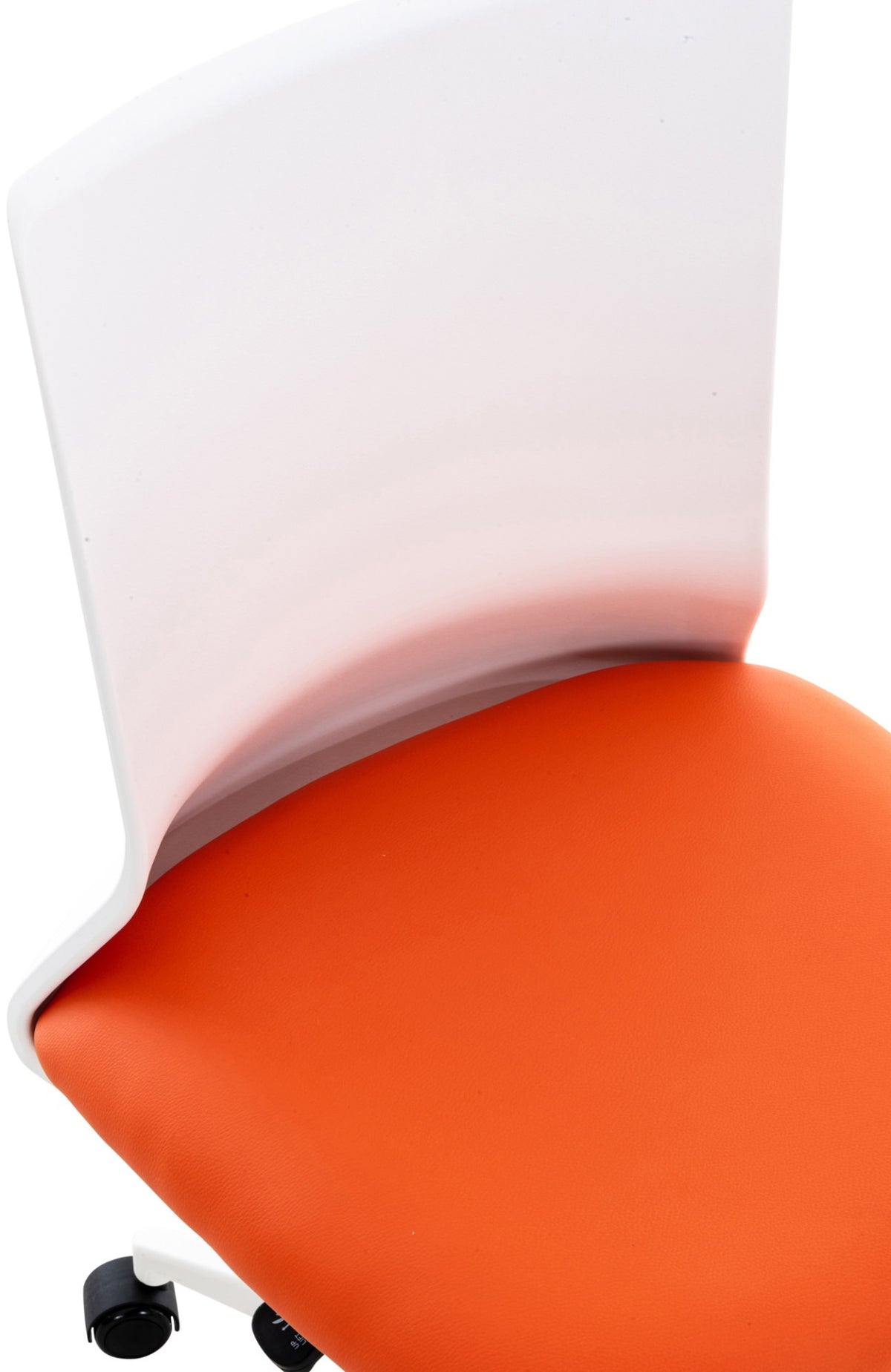 Bureaustoel Apolda oranje,Kunstleer orange