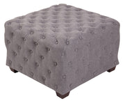 Hocker Nimes Stof grijs grau