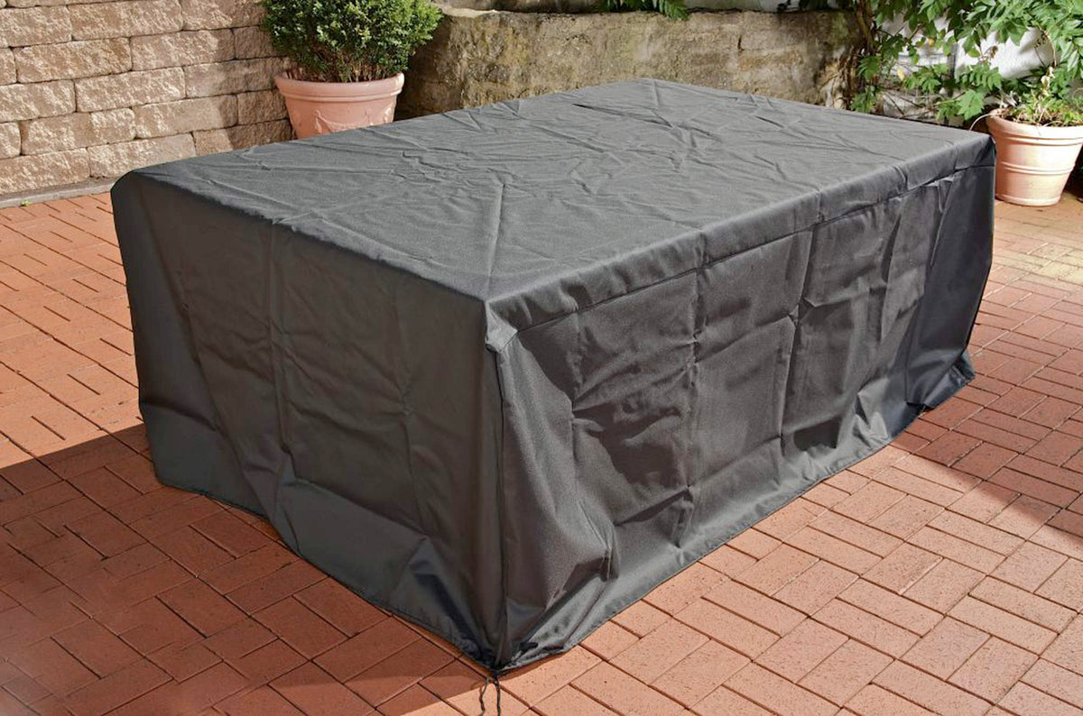 Beschermhoes voor de loungeset Trosa 218 x 156 x 65 cm zwart schwarz