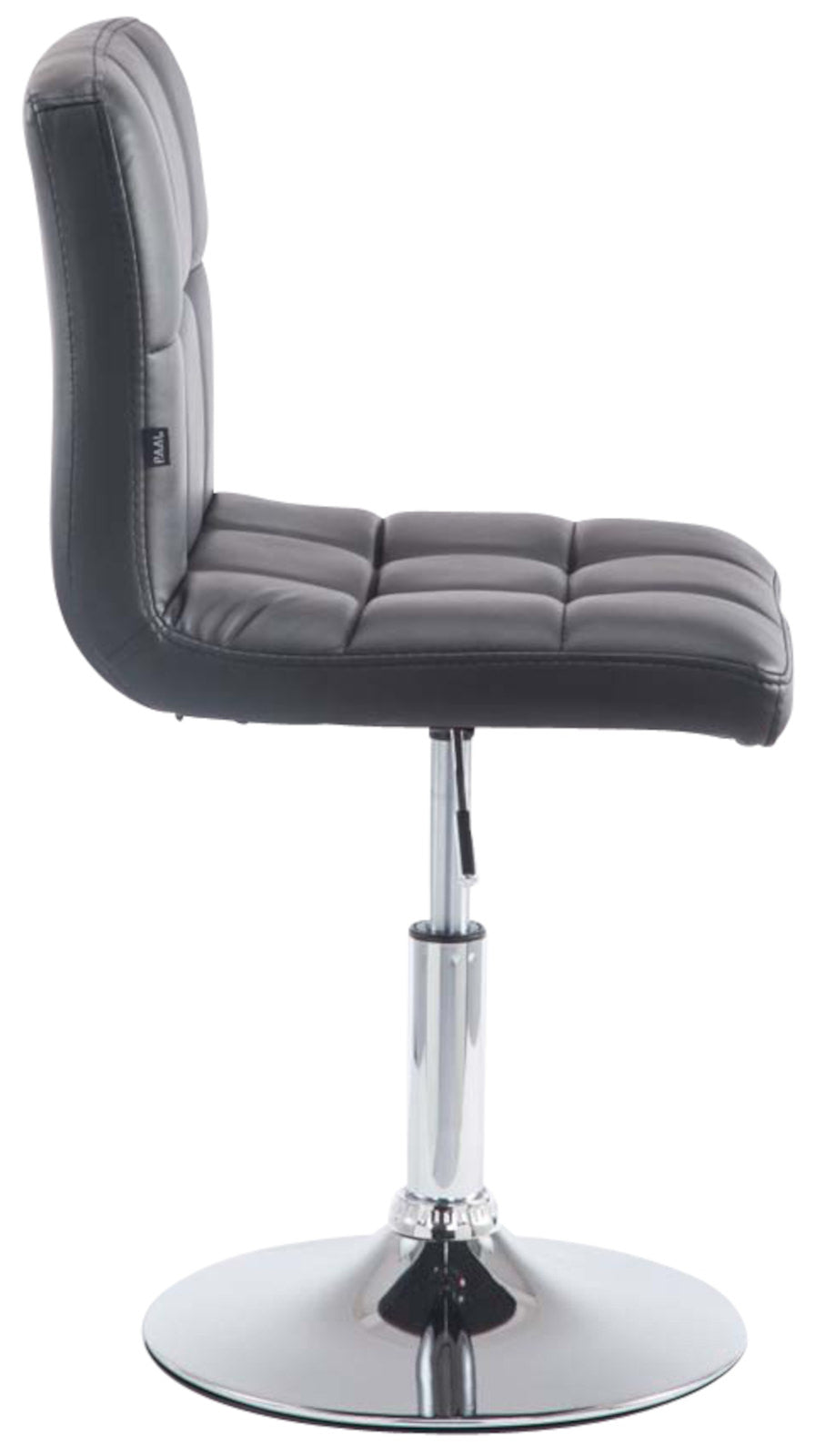 Set van 4 Lounger Palma - Kunstleer zwart schwarz