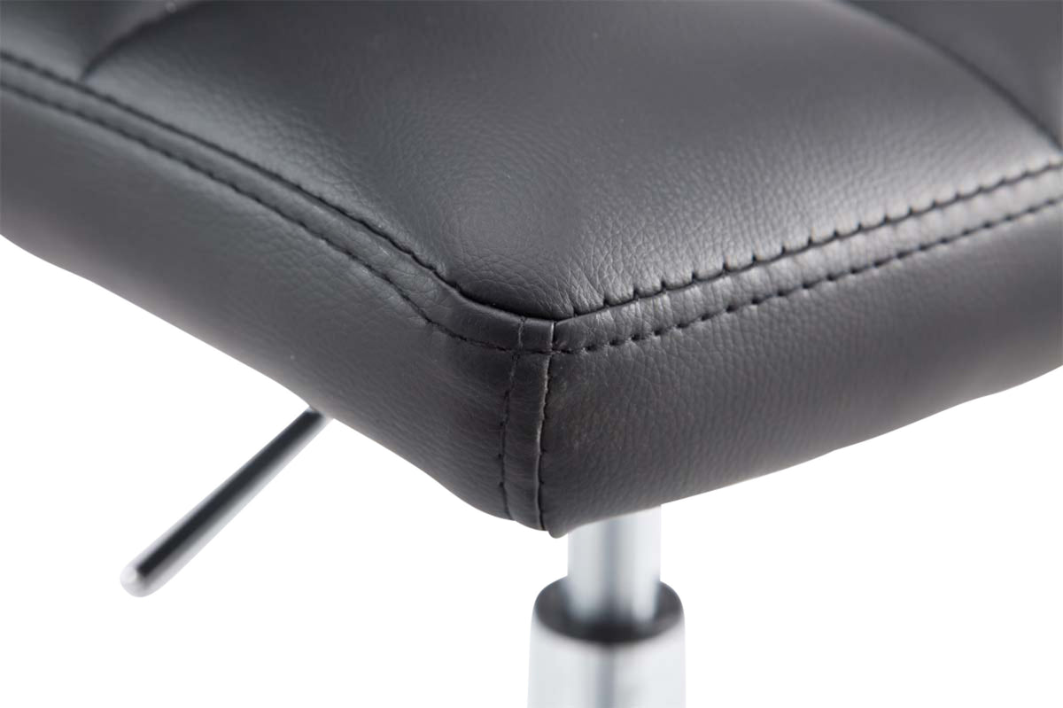 Set van 4 Lounger Palma - Kunstleer zwart schwarz