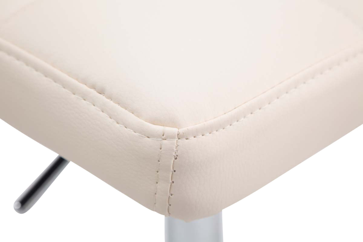 Set van 4 Lounger Palma - Kunstleer creme creme