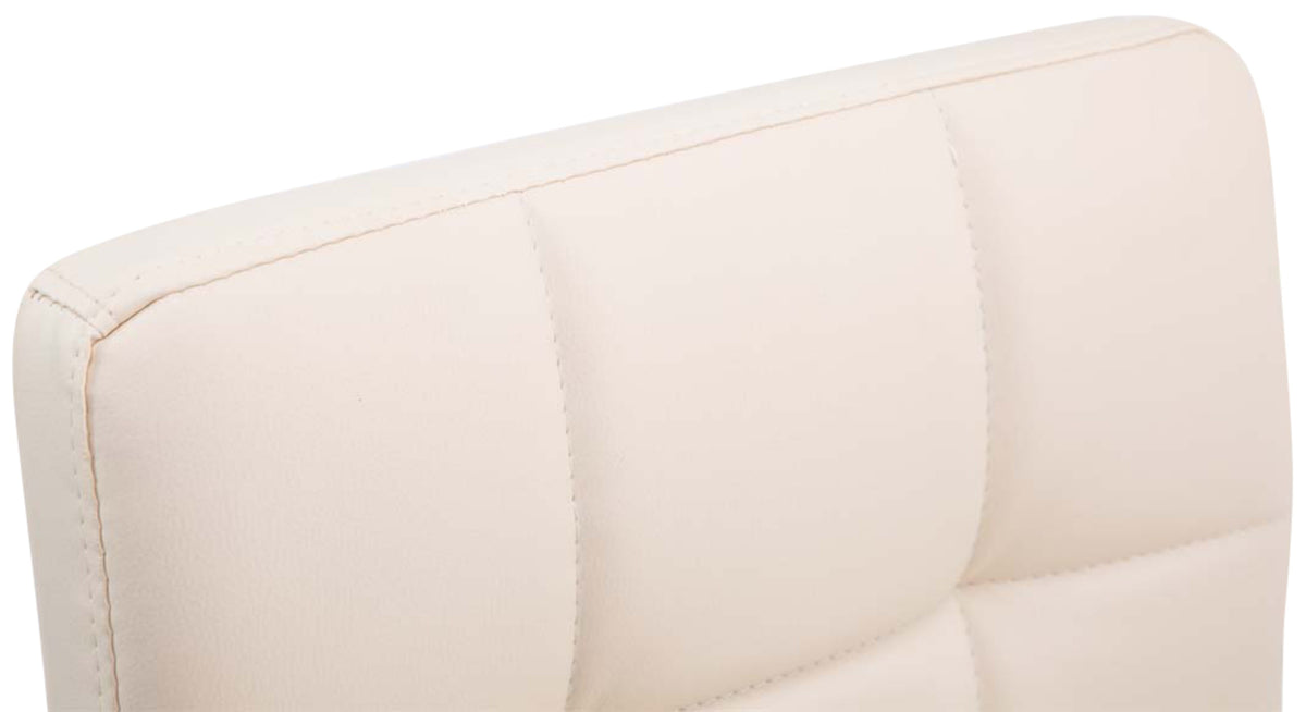 Set van 4 Lounger Palma - Kunstleer creme creme