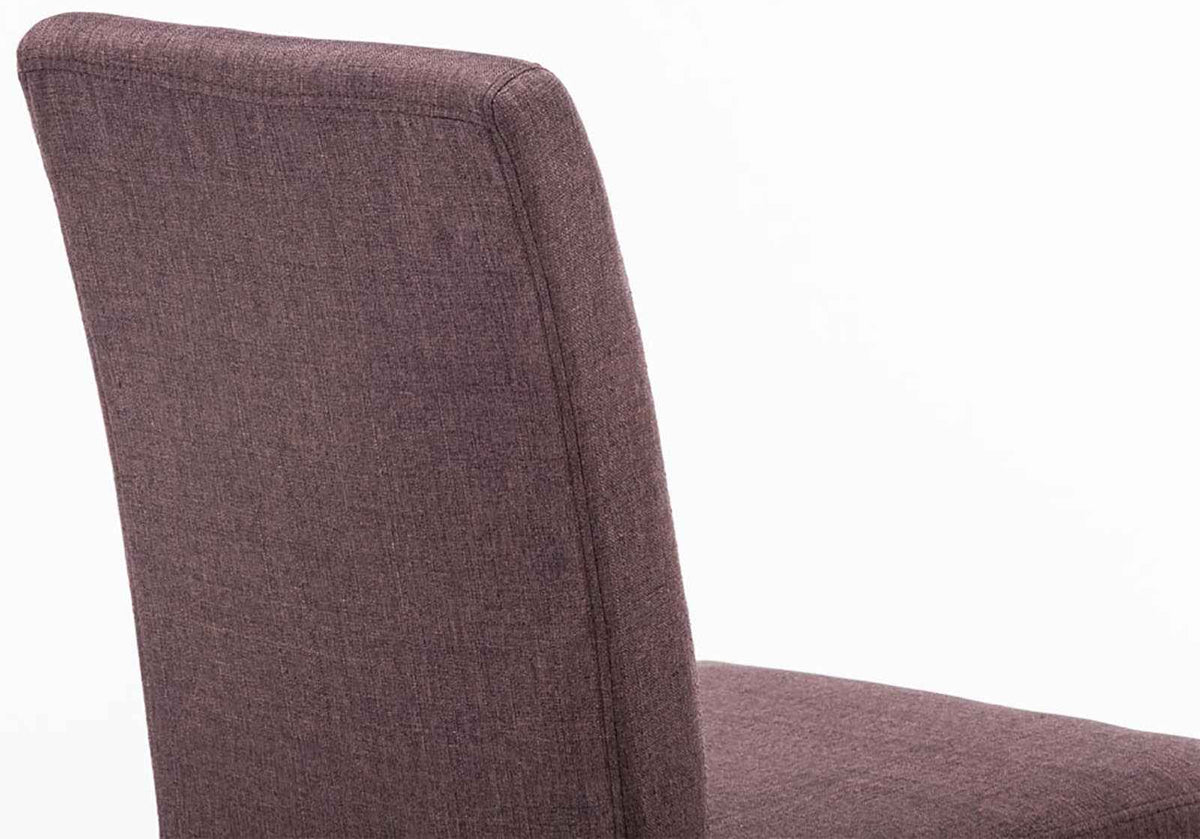 Eetkamerstoel Ina Stof bruin,zwart braun