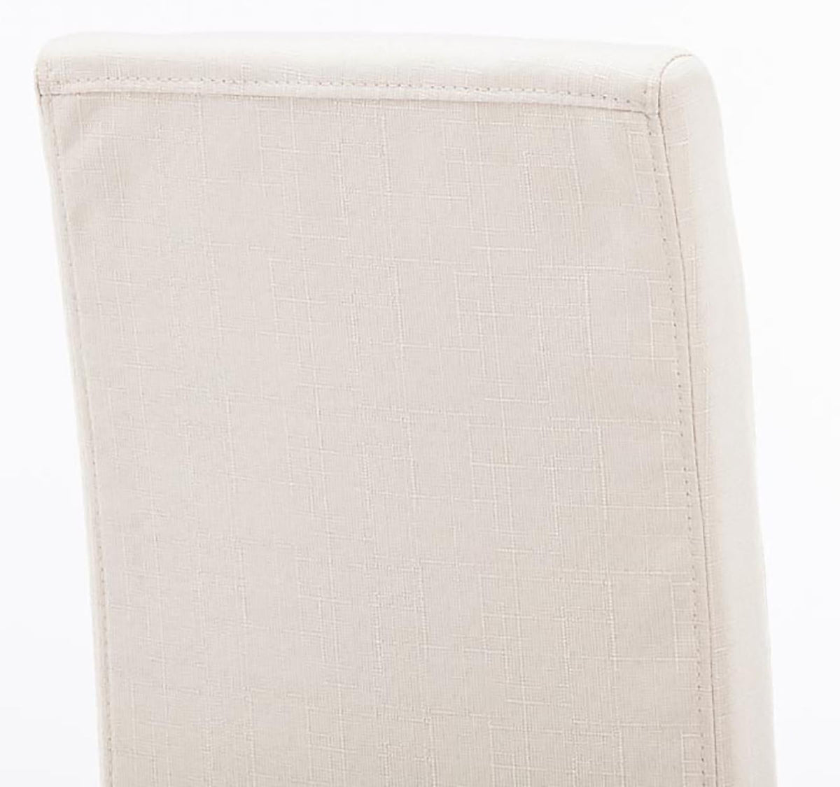Set van 4 Eetkamerstoel Ina Stof creme,cappuccino creme