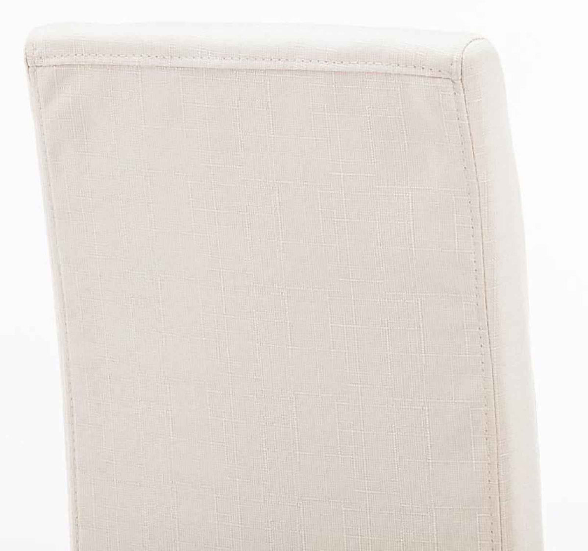 Set van 4 Eetkamerstoel Ina Stof creme,cappuccino creme