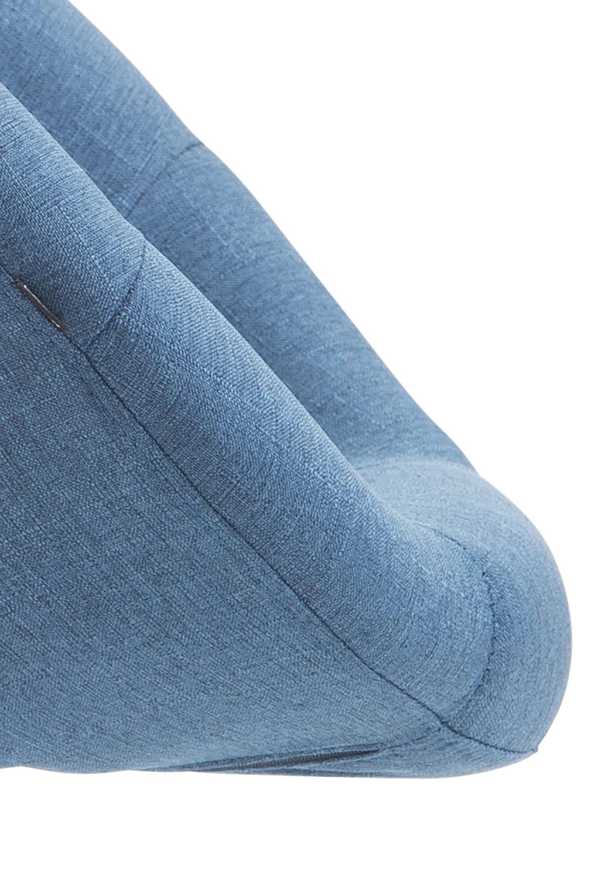 Barkruk London V2 Stof blauw,chroom blau