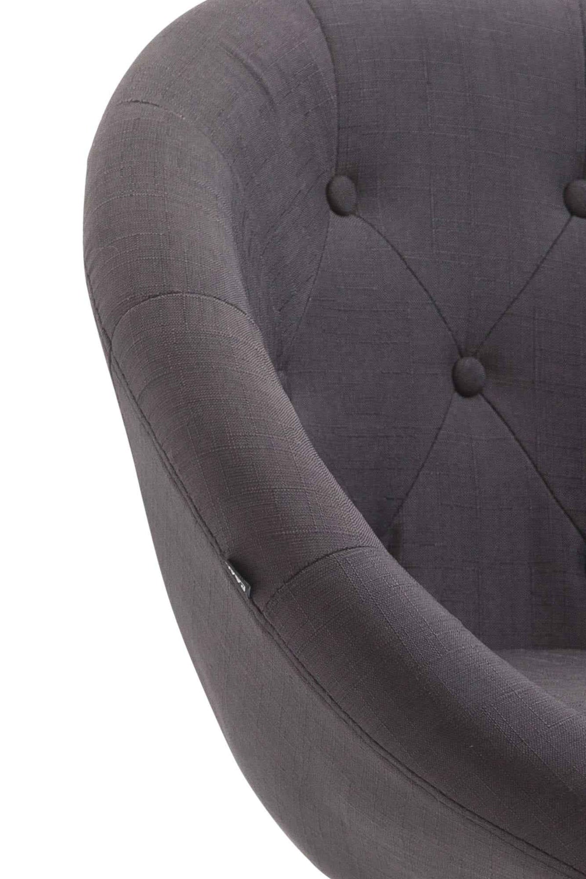 Barkruk London V2 Stof donkergrijs,zwart dunkelgrau