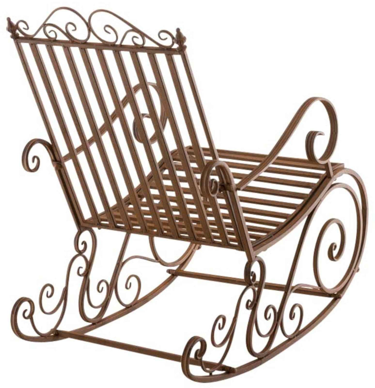 Set van 2 schommelstoelen Smilla bruin braun