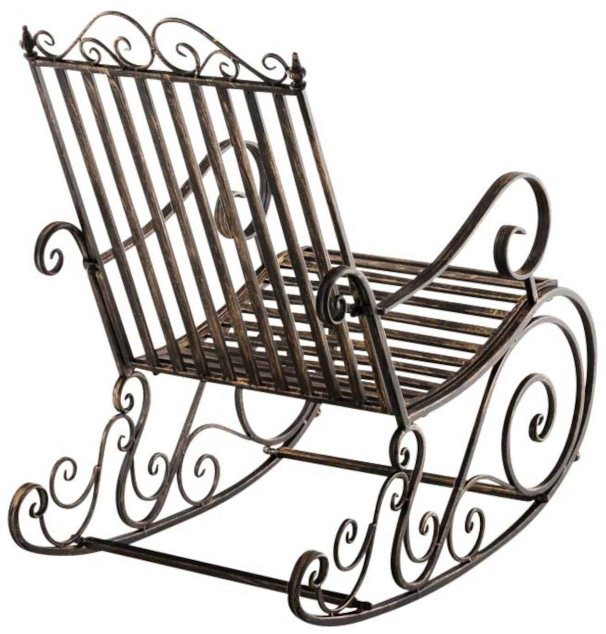 Set van 2 schommelstoelen Smilla bronzen bronze