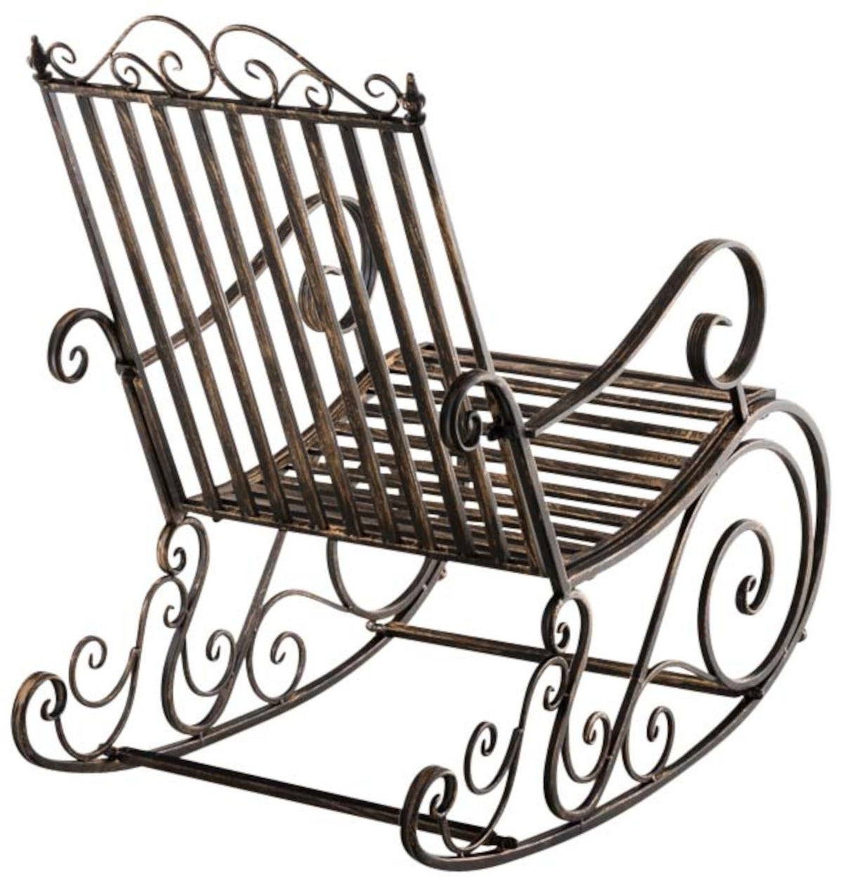 Set van 2 schommelstoelen Smilla bronzen bronze