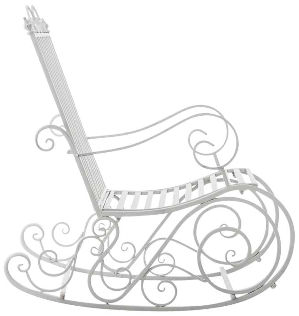 Set van 2 schommelstoelen Smilla wit weiß