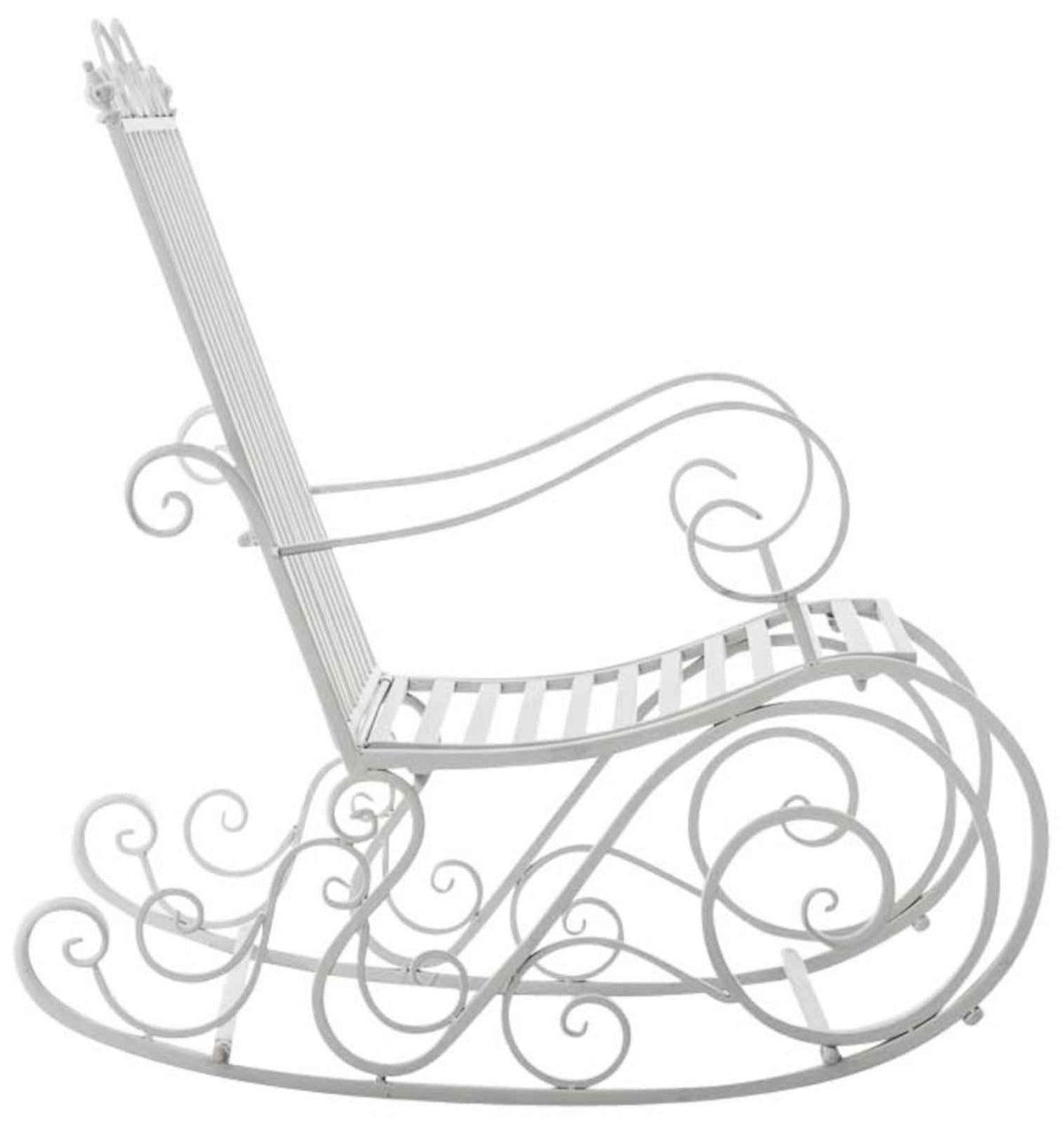 Set van 2 schommelstoelen Smilla wit weiß
