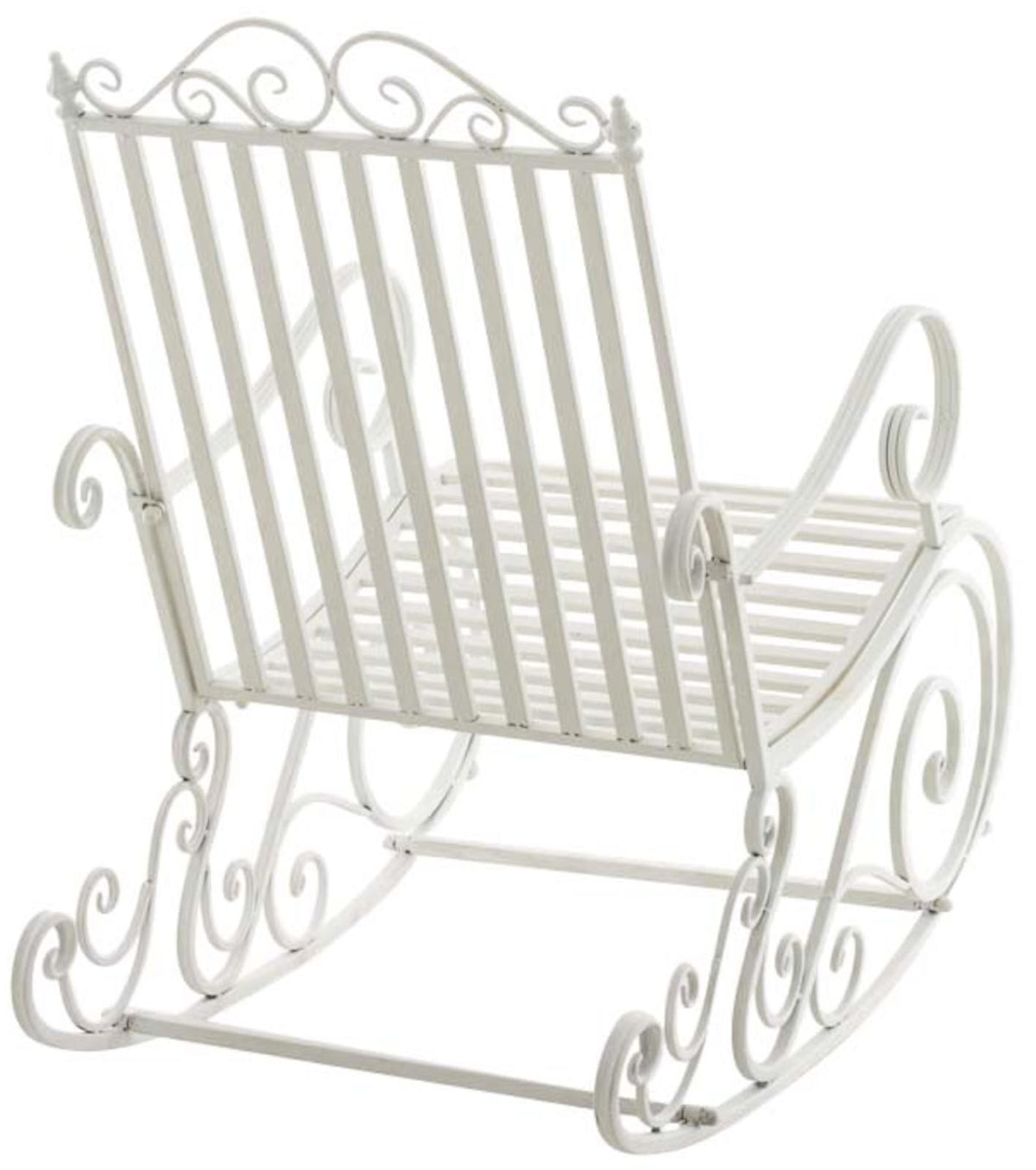 Set van 2 schommelstoelen Smilla wit weiß