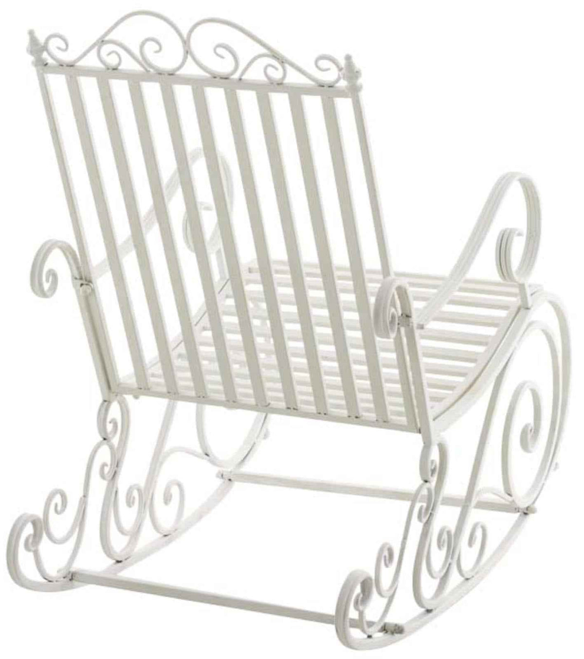 Set van 2 schommelstoelen Smilla wit weiß