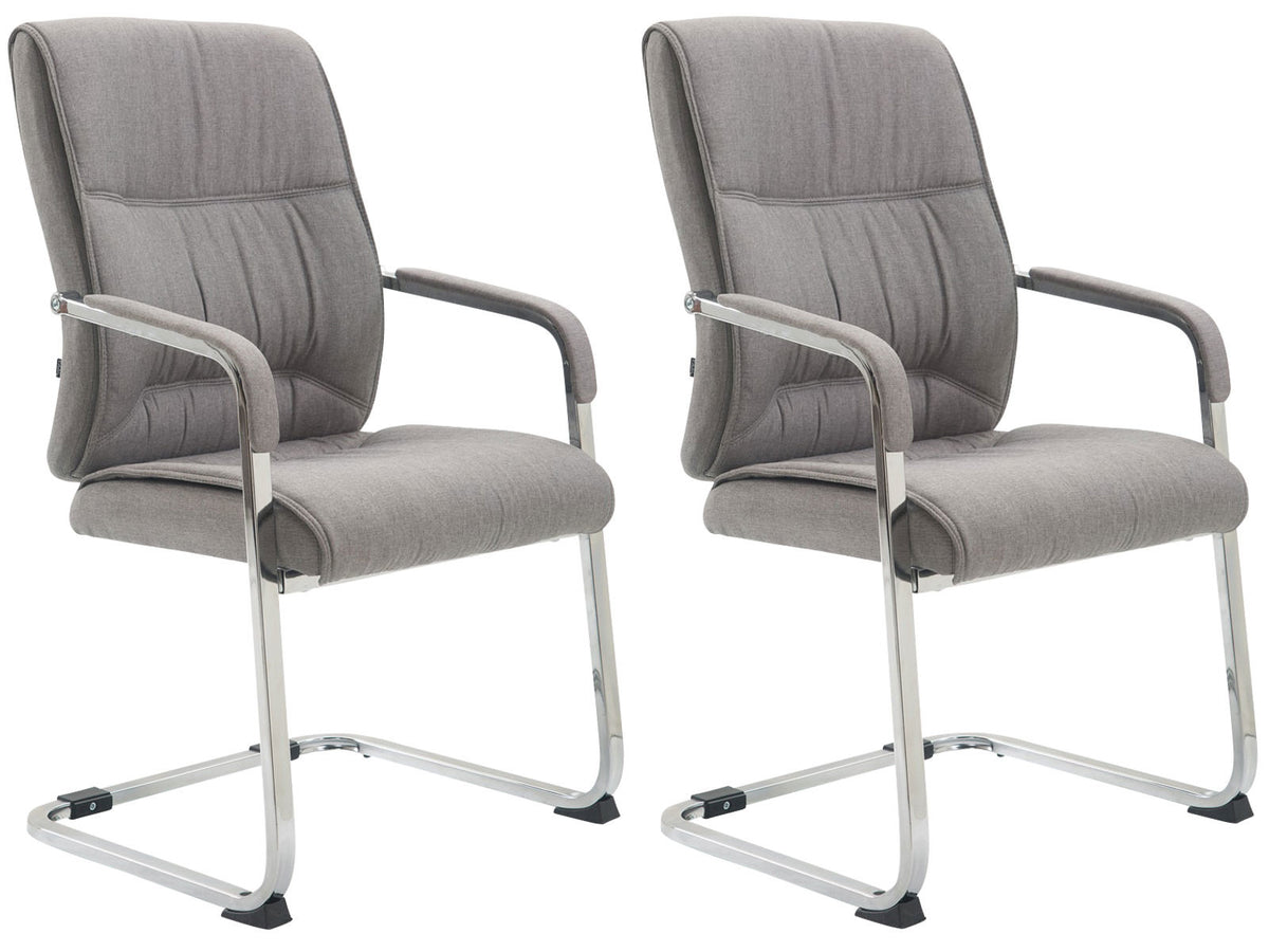 Set van 2 Cantilever XXL Anubis Stof grijs grau