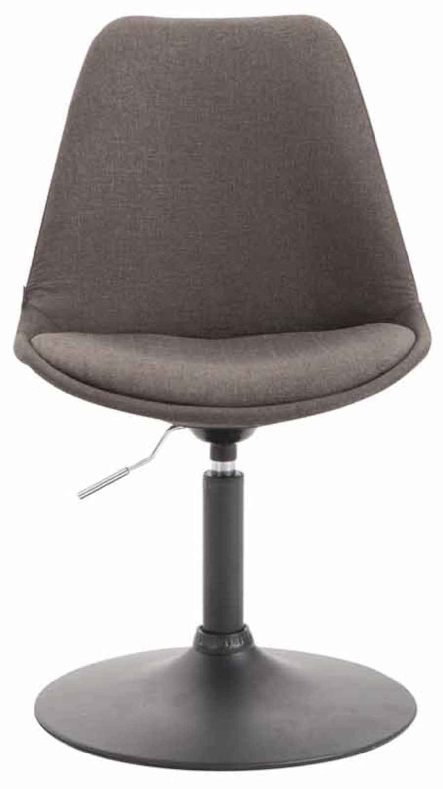 Set van 4 Eetkamerstoelen Maverick Stof donkergrijs,zwart dunkelgrau