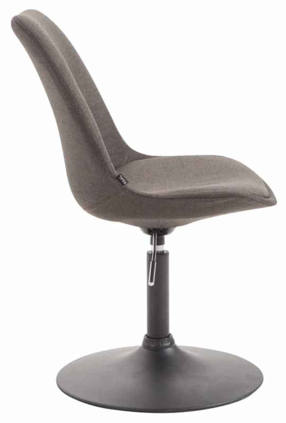Set van 4 Eetkamerstoelen Maverick Stof donkergrijs,zwart dunkelgrau