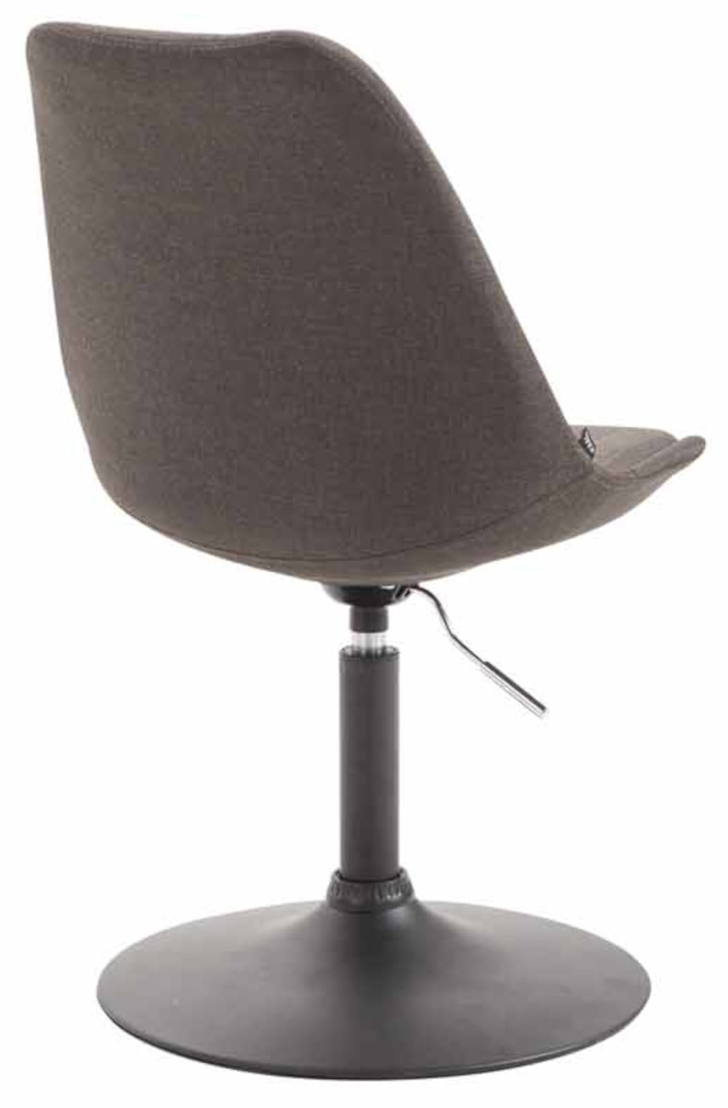 Set van 4 Eetkamerstoelen Maverick Stof donkergrijs,zwart dunkelgrau