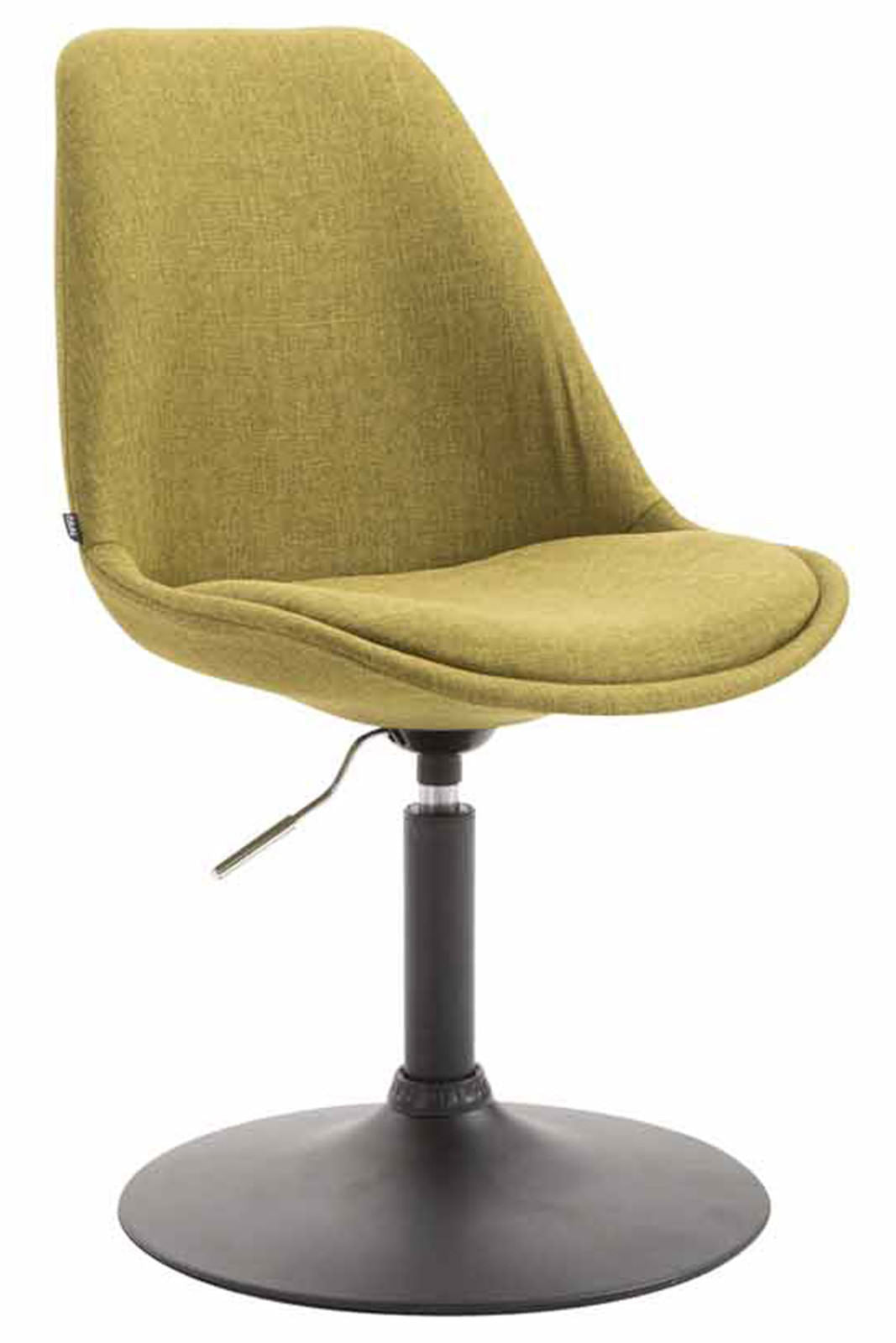 Set van 4 Eetkamerstoelen Maverick Stof groen,zwart grün