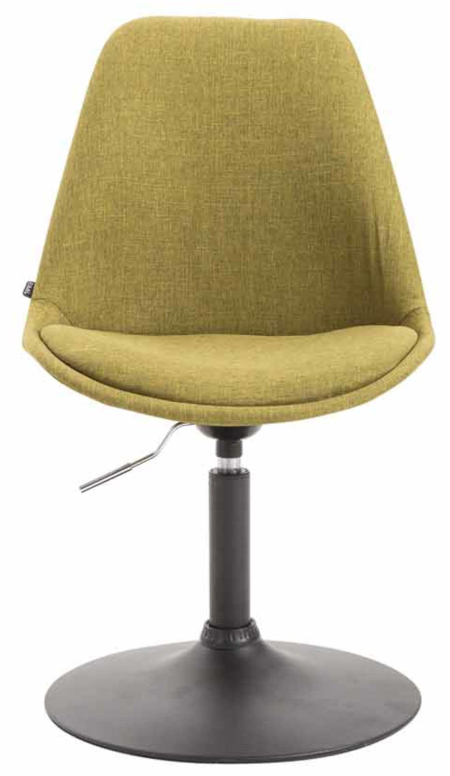 Set van 4 Eetkamerstoelen Maverick Stof groen,zwart grün