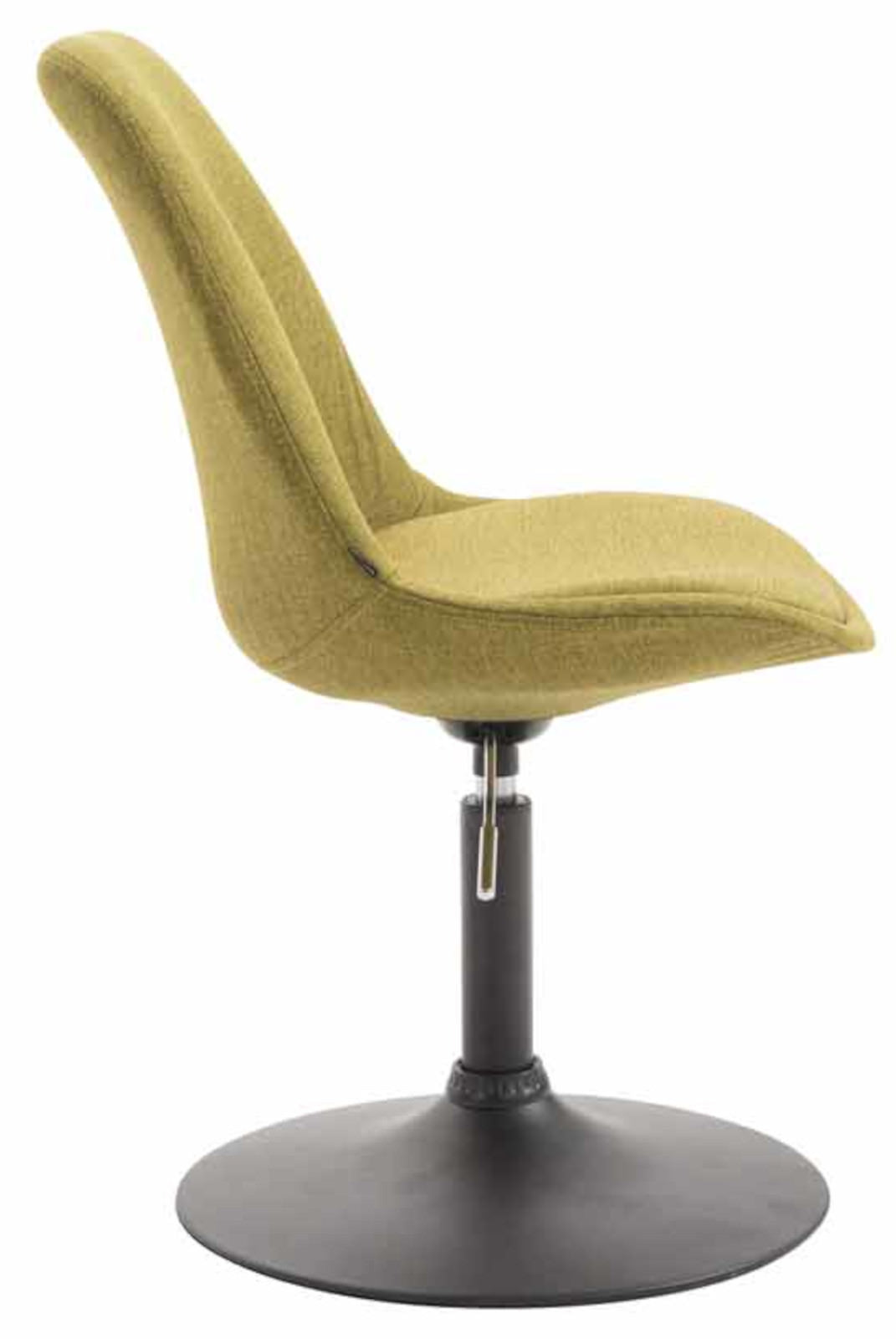 Set van 4 Eetkamerstoelen Maverick Stof groen,zwart grün