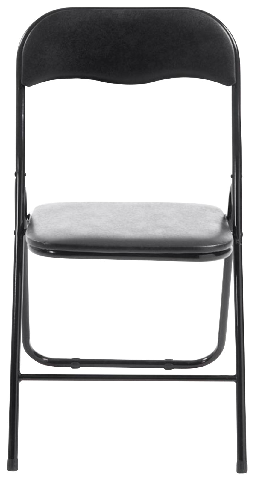 Set van 2 klapstoelen Felix zwart/zwart schwarz/schwarz