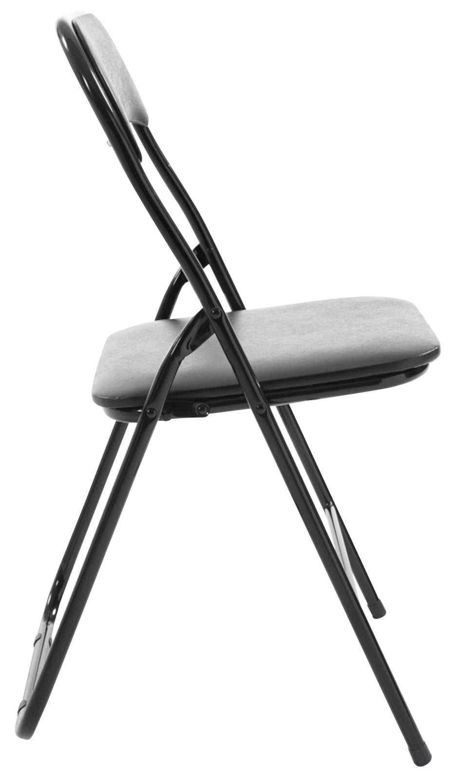 Set van 2 klapstoelen Felix zwart/zwart schwarz/schwarz