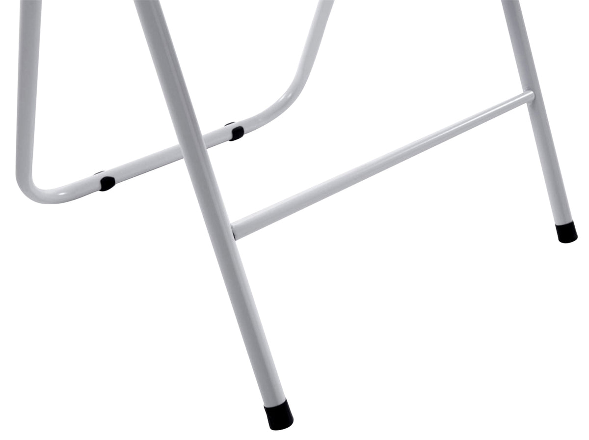 Set van 4 klapstoelen Felix wit/wit weiß/weiß