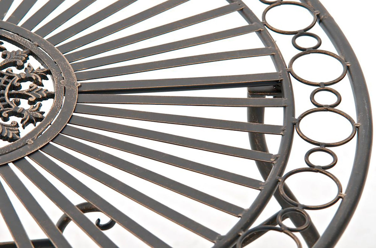 Bistro set Indra bronzen bronze