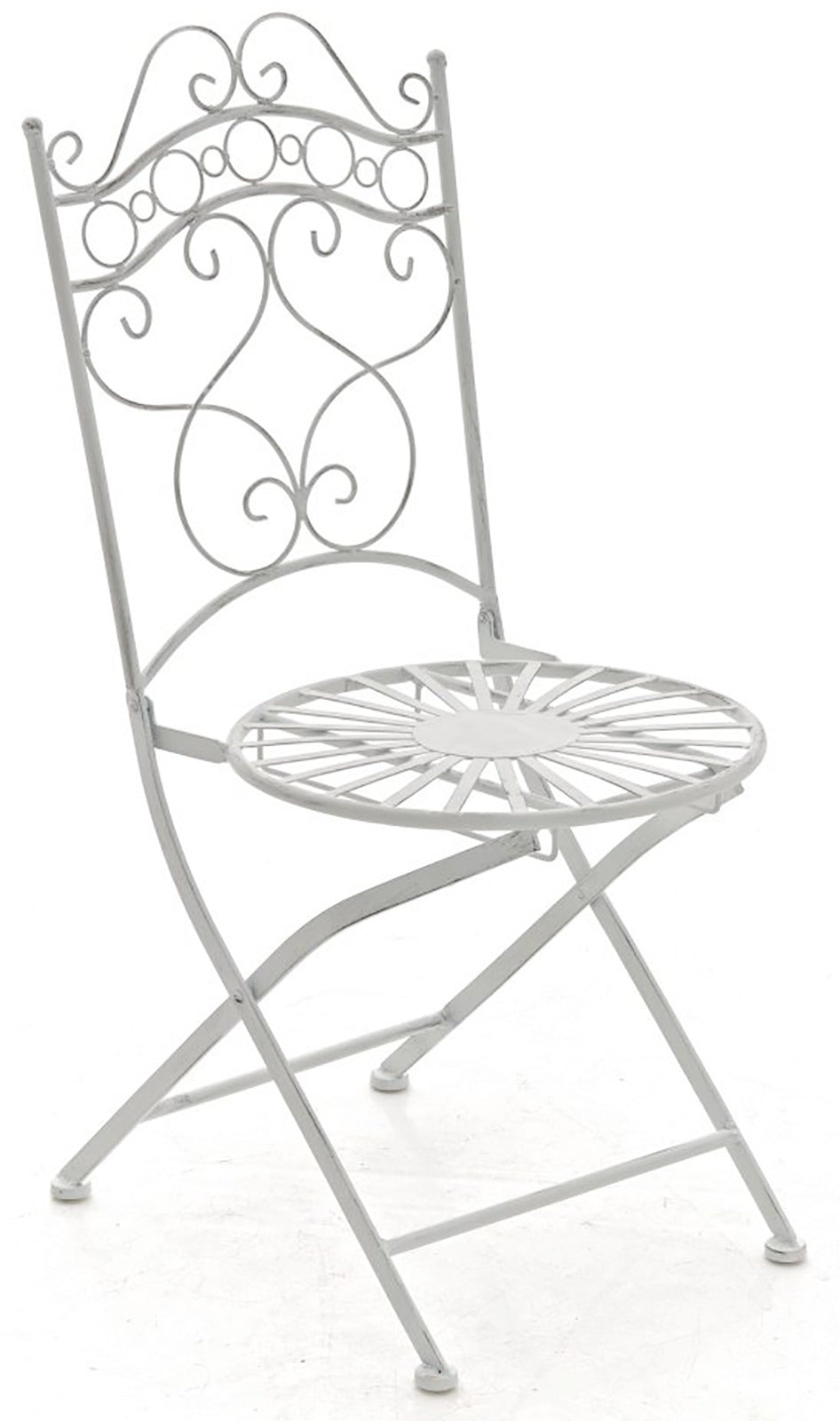 Bistro set Indra antiek/wit antik weiß