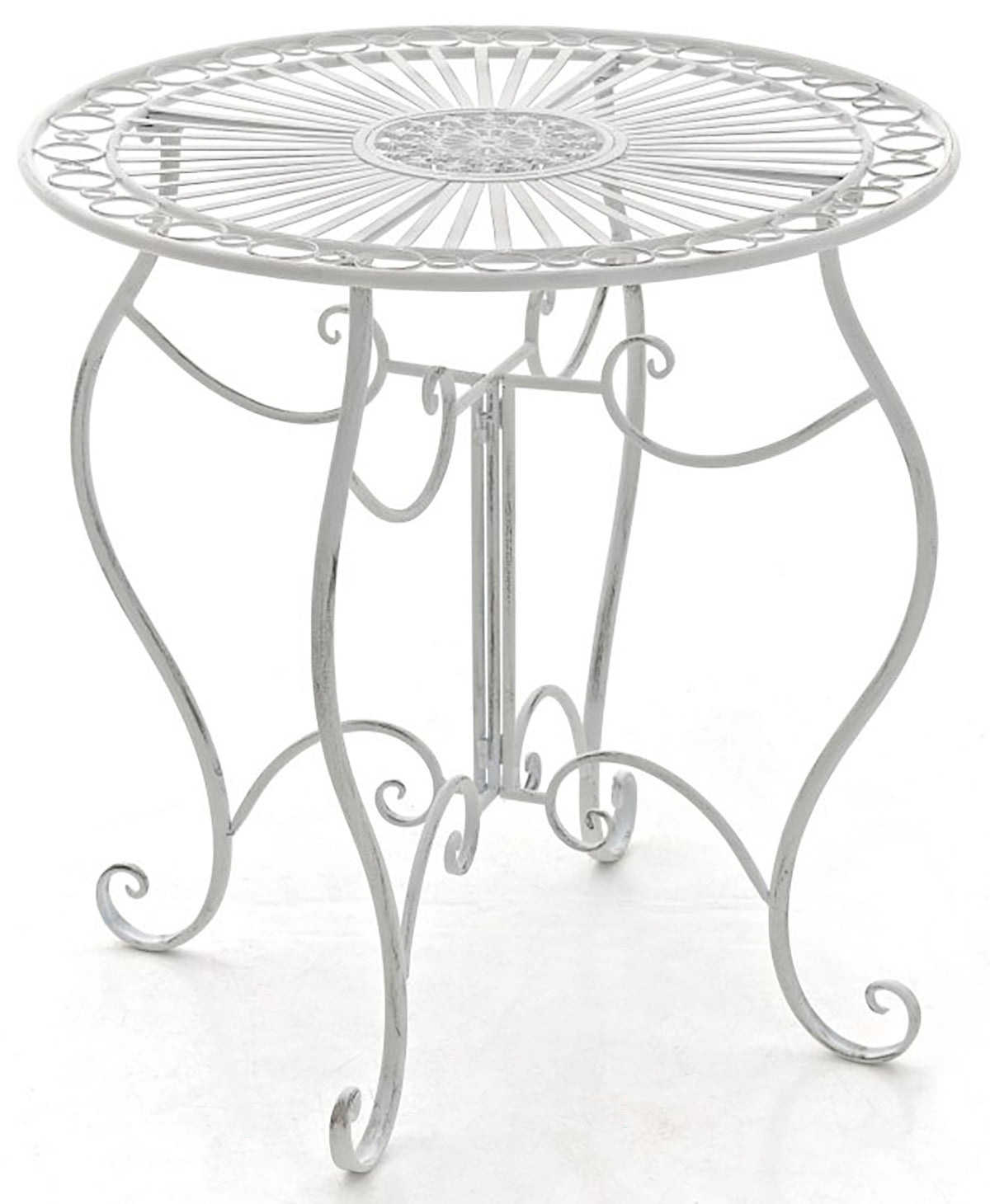 Bistro set Indra antiek/wit antik weiß