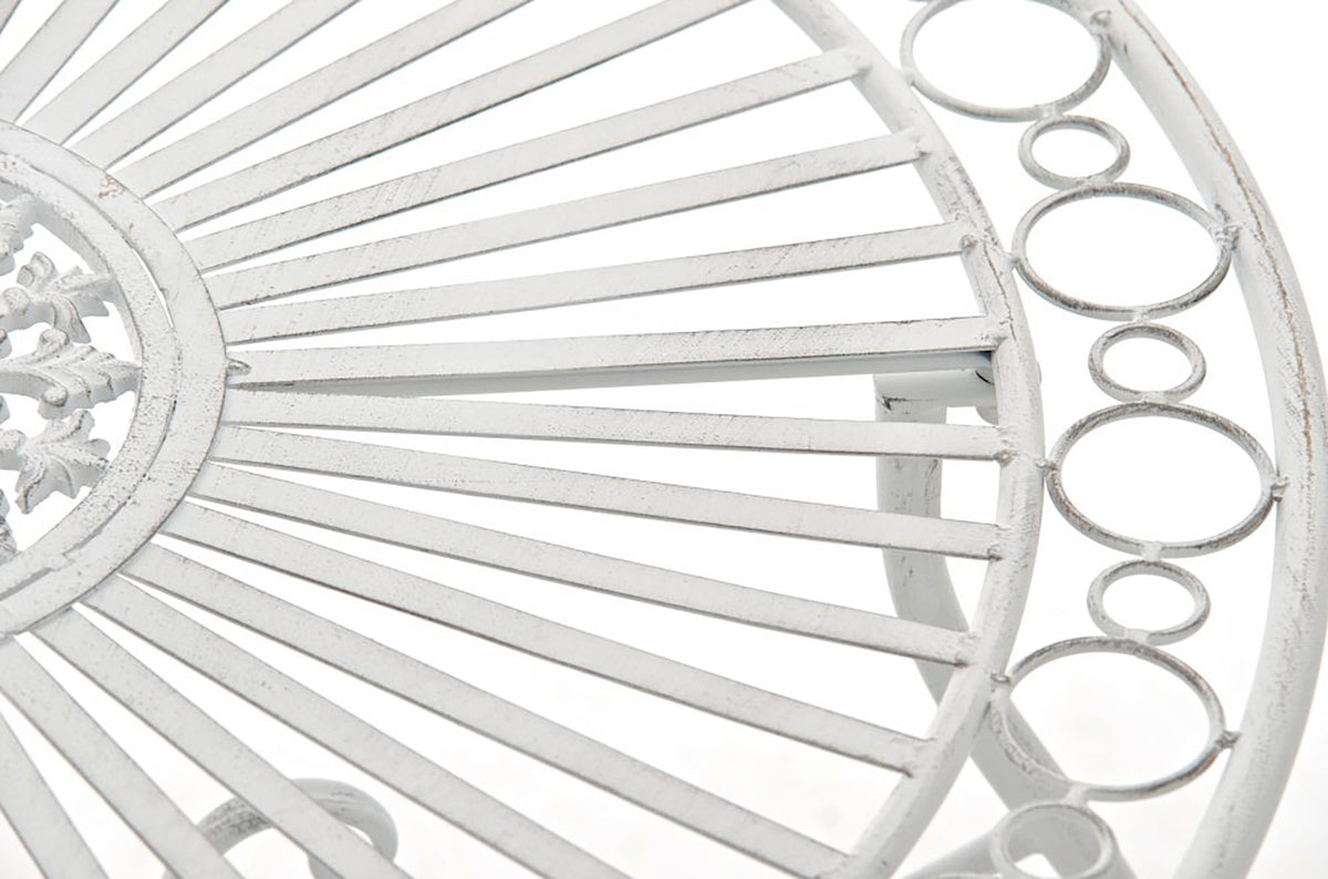 Bistro set Indra antiek/wit antik weiß