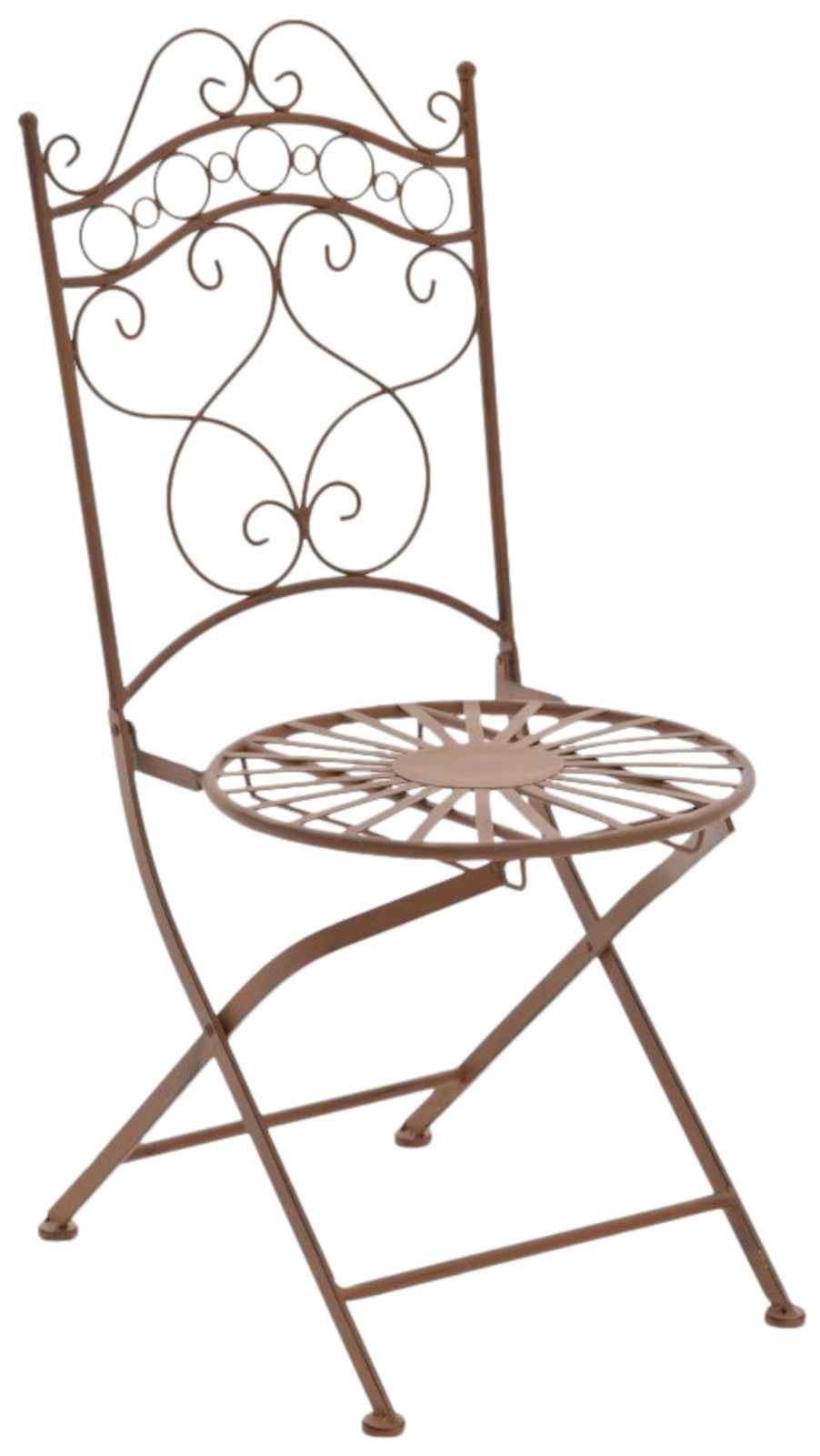 Set van 2 Indra Klapstoelen antiek bruin antik braun