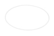 Vloerbescherming Reserve ring 45 cm,wit weiß