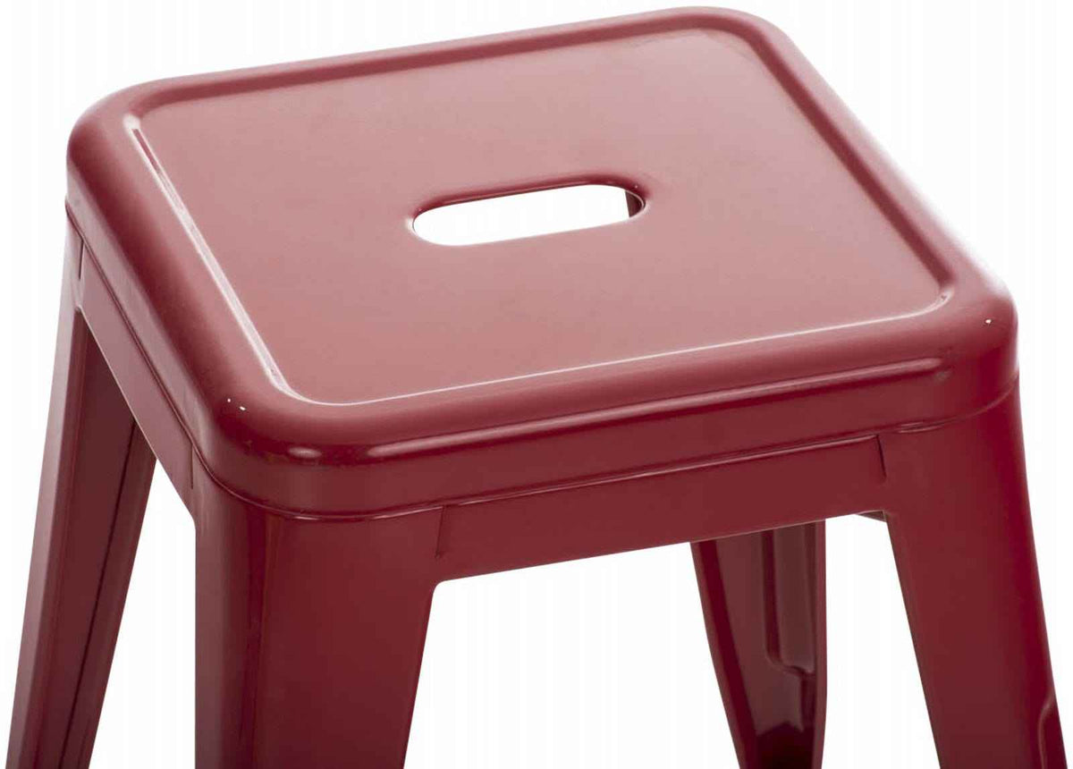 Set van 4 Armin krukken rood rot