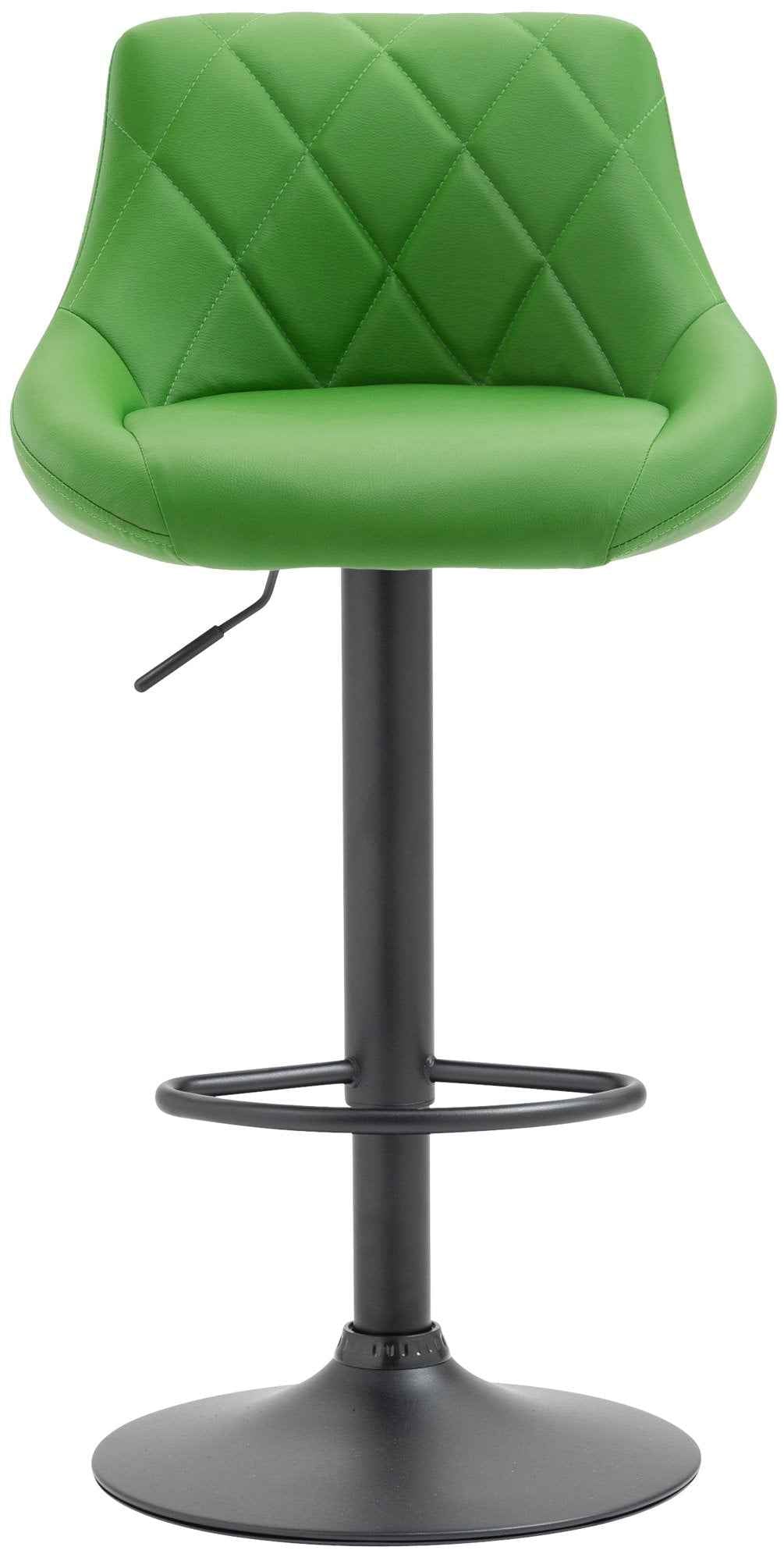 Barkruk Lazio Kunstleer groen,zwart grün