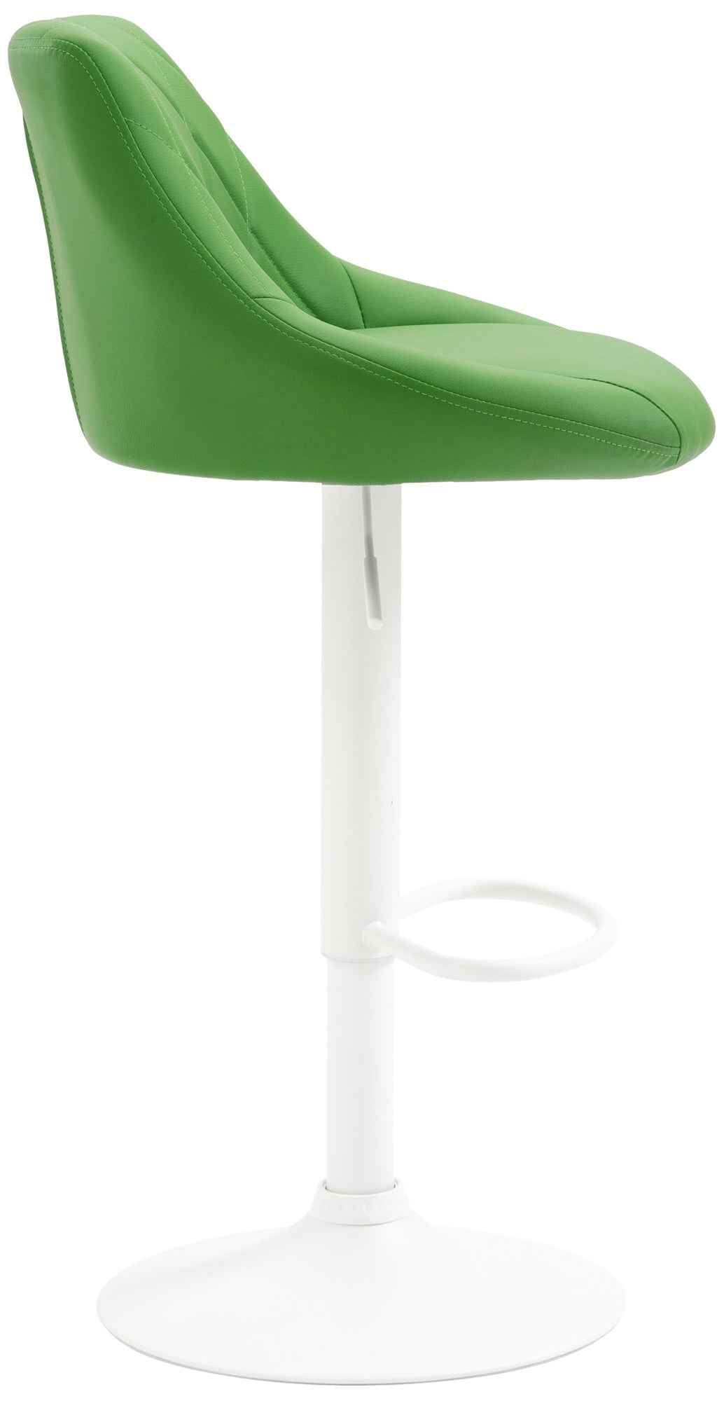 Barkruk Lazio Kunstleer groen,wit grün