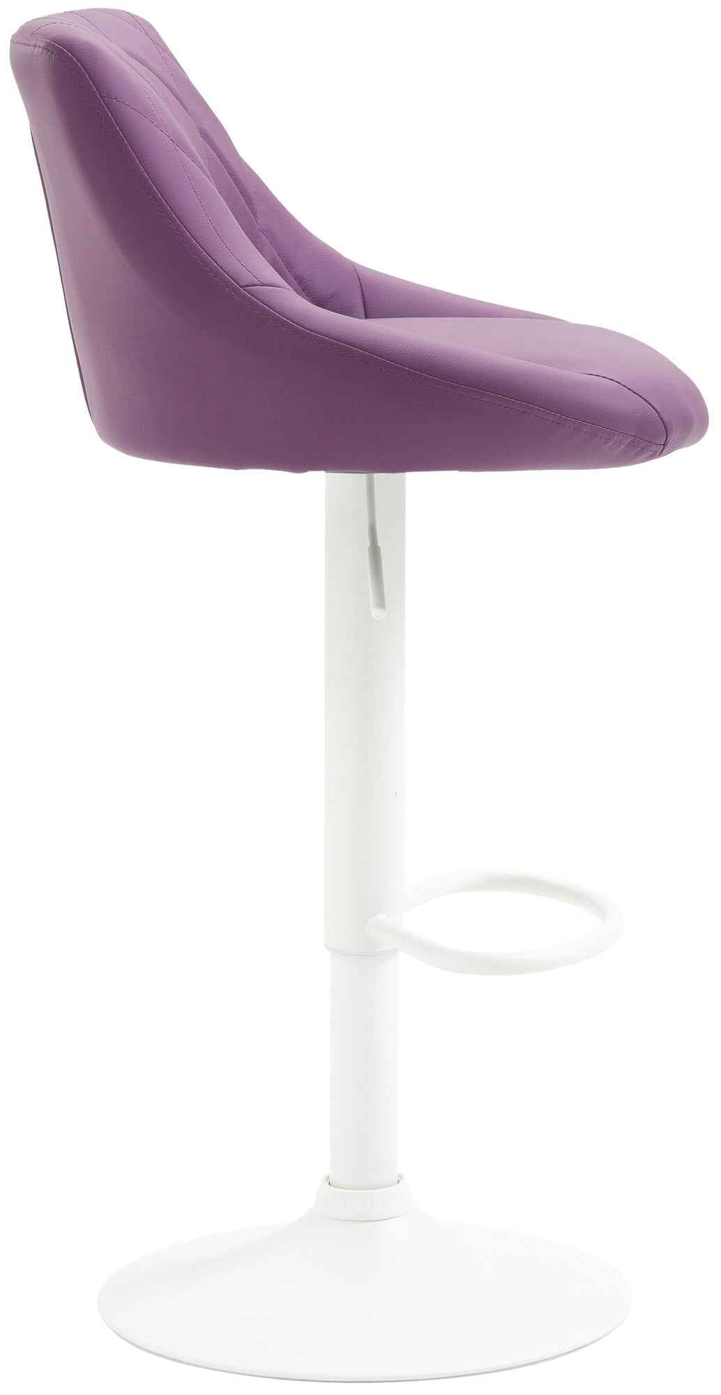 Barkruk Lazio Kunstleer purper,wit lila