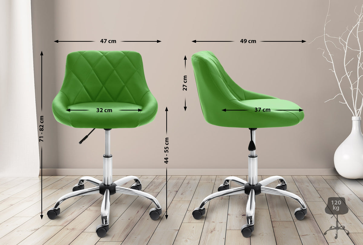 Werkkruk Lazio groen,Kunstleer grün