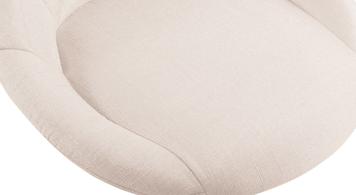 Werkkruk Lazio creme,Stof creme