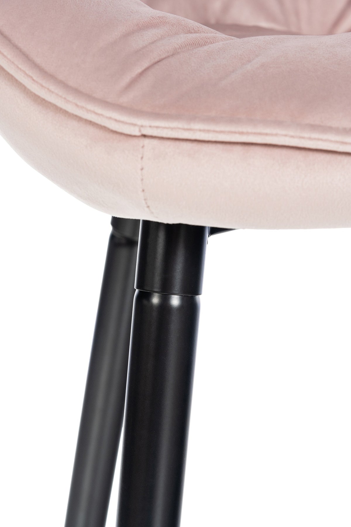 Set van 2 barkrukken Gibson roze,Fluweel pink