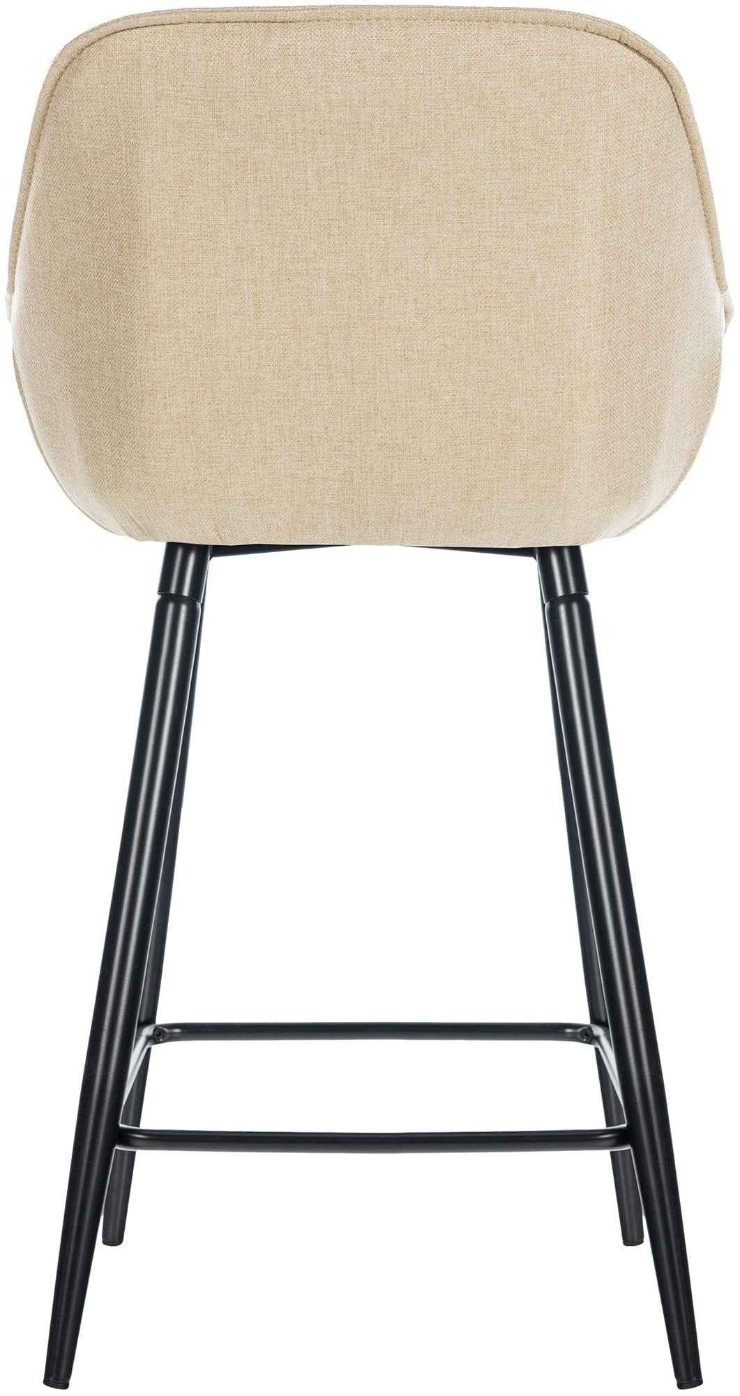 Barkruk Gibson creme,Stof creme