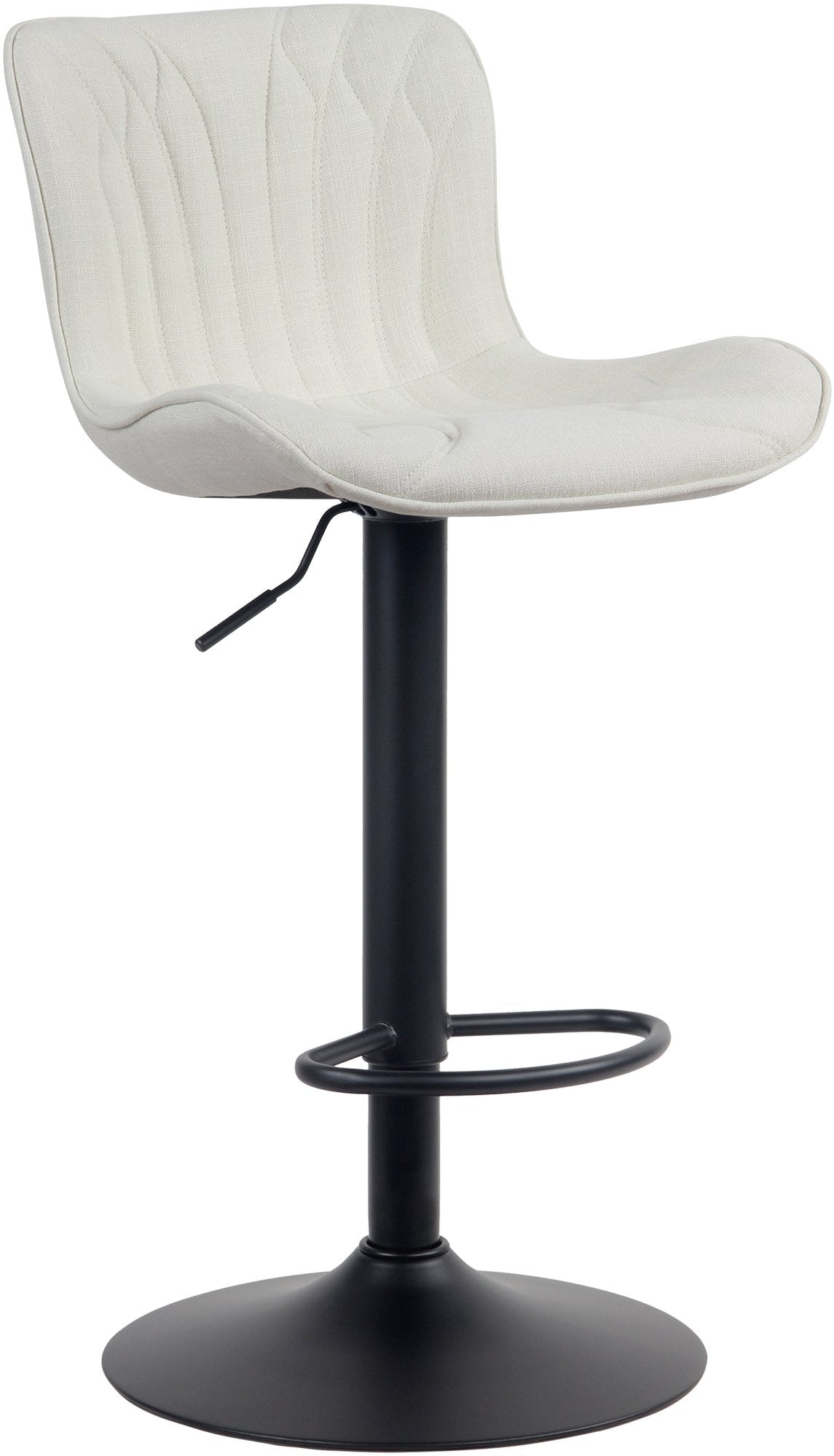 Barkruk Linus creme,Stof creme